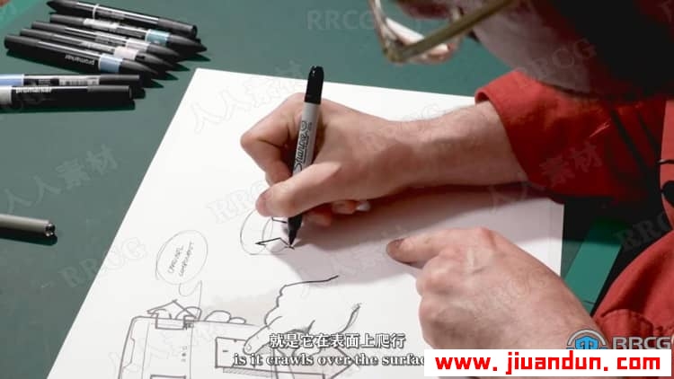 【中文字幕】用户体验设计师草图传统手绘视频教程 CG 第6张