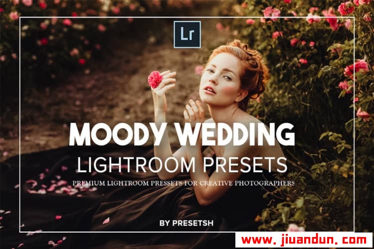 LR预设-喜怒无常的婚礼人像Lightroom预设 Moody Wedding Lightroom Presets LR预设 第1张
