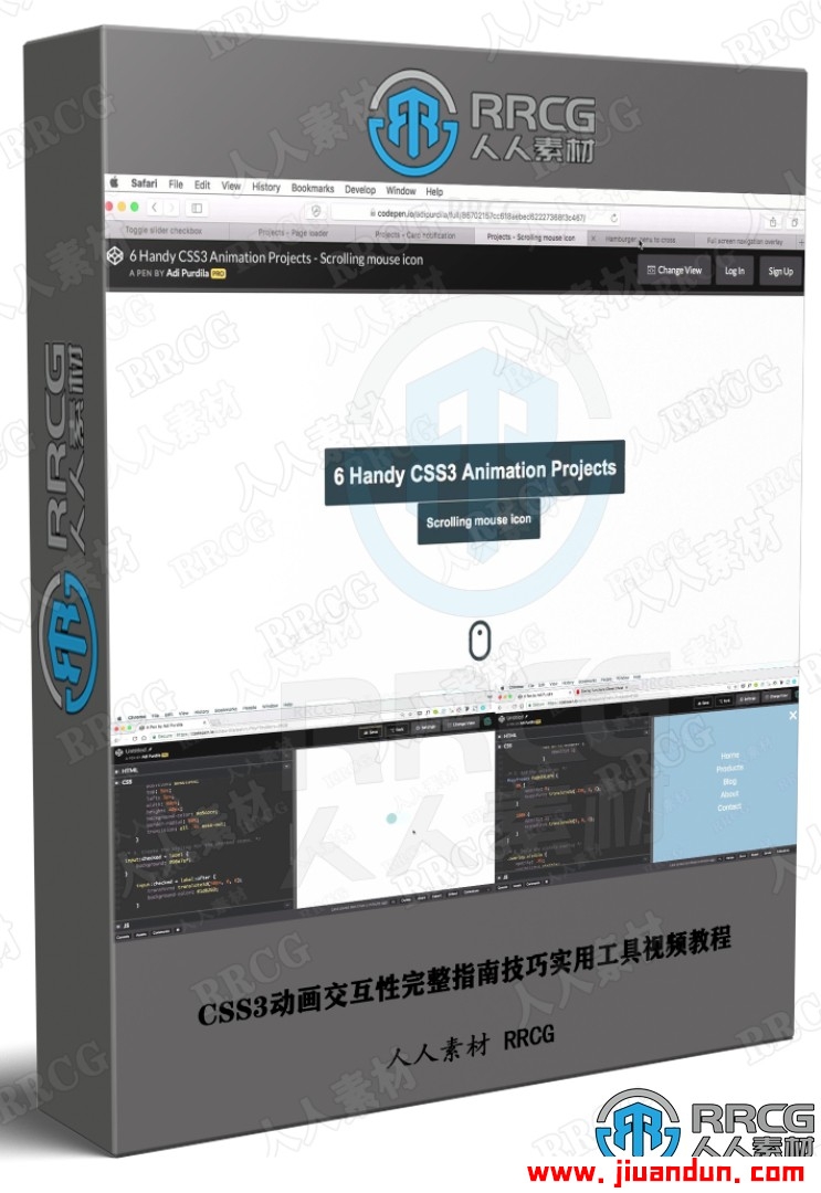 CSS3动画交互性完整指南技巧实用工具视频教程 CG 第1张