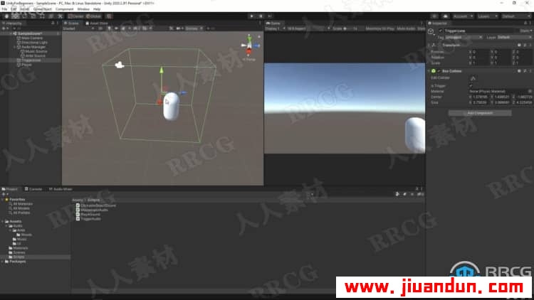 Unity游戏音频添加音效声音核心技术视频教程 CG 第2张