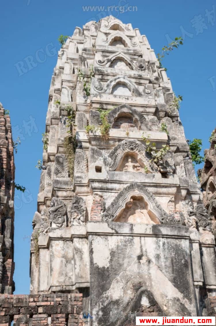 900组泰国古建筑废墟高清参考图片合集 平面素材 第17张