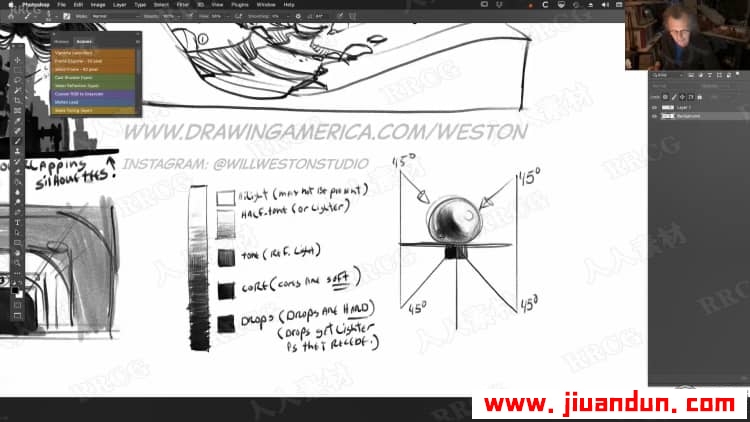 Will Weston大师数字绘画技术训练视频教程 CG 第5张
