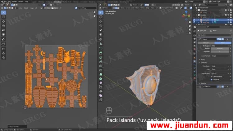 Blender游戏资产完整制作工作流程视频教程 3D 第9张