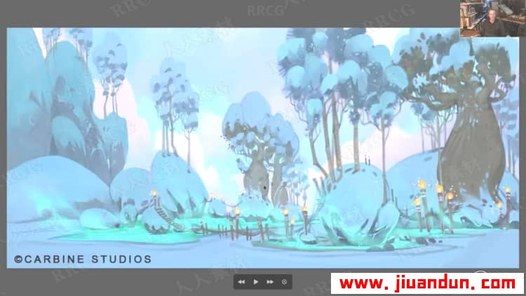 电影构图环境场景照明设置数字绘画技巧视频教程 PS教程 第13张