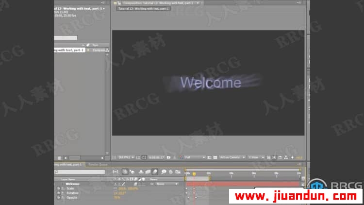 【中文字幕】AE初学者创建动画完整过程视频教程 AE 第15张
