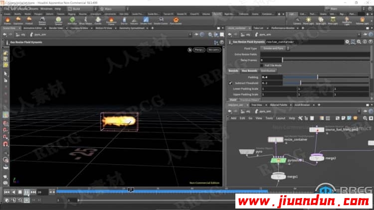 【中文字幕】Blender与Houdini视觉特效FX制作技术训练视频教程 3D 第10张