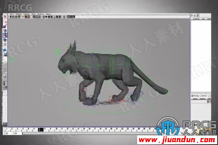 Maya人类动物角色动画物理特性剖析视频教程 maya 第5张