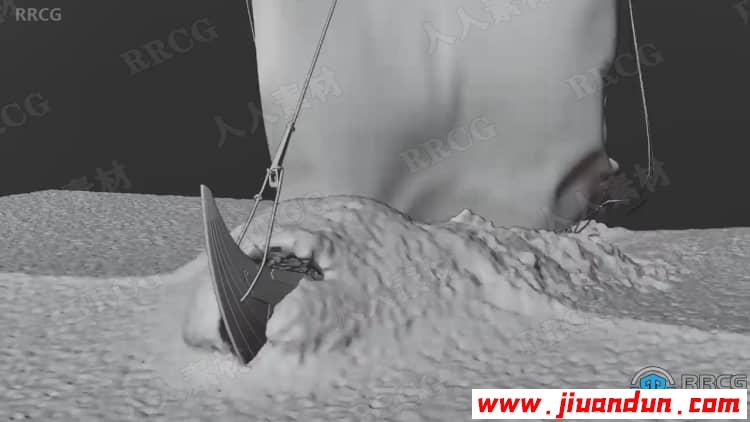 【中文字幕】Blender中Mantaflow海水帆船模拟特效视频教程 3D 第10张