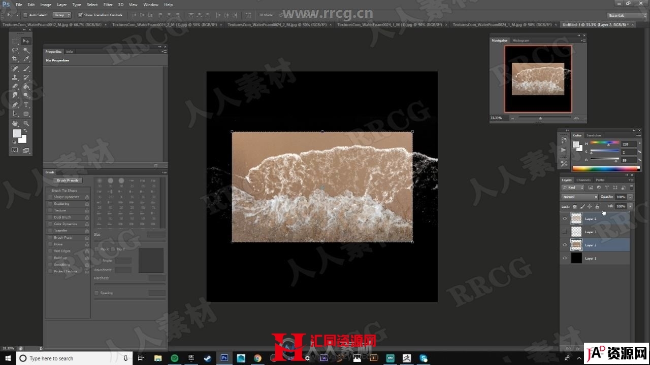 UE4海洋材质完整实例制作流程视频教程 CG 第2张