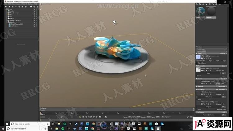 ZBrush寿司拼盘数字雕刻实例制作视频教程 3D 第11张
