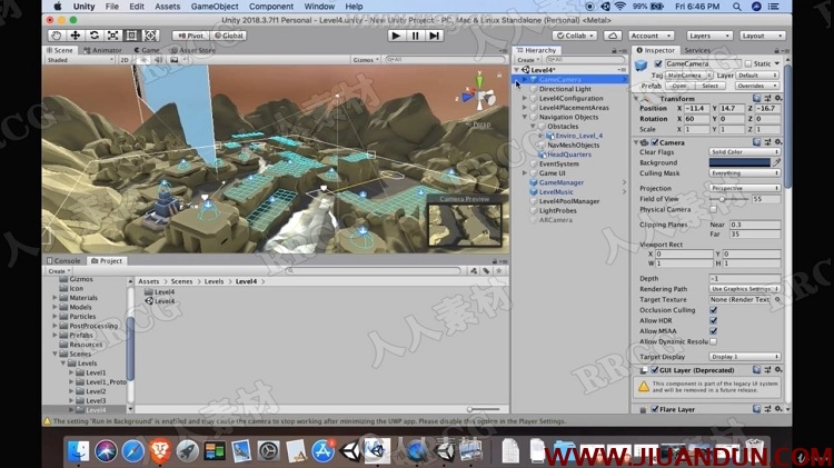 Unity塔防类型AR增强现实游戏制作视频教程 CG 第6张