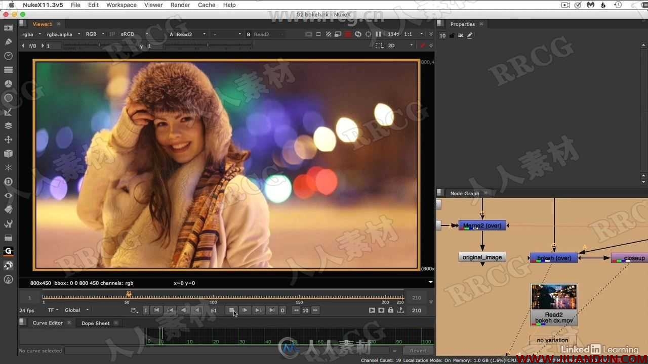 Nuke光影VFX特效技术镜头制作训练视频教程 CG 第7张
