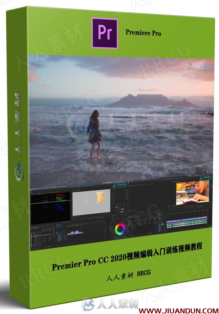 Premier Pro CC 2020视频编辑入门训练视频教程 CG 第1张