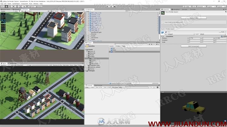 Unity城市建设游戏编码技能培训视频教程 CG 第4张