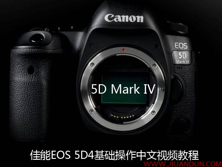 5D Mark IV佳能EOS 5D4快速入门基础操作视频教程中文教程 摄影 第1张