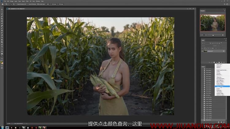 David Dubnitskiy私房人像摄影秘诀之3玉米地人像摄影中文字幕 摄影 第10张