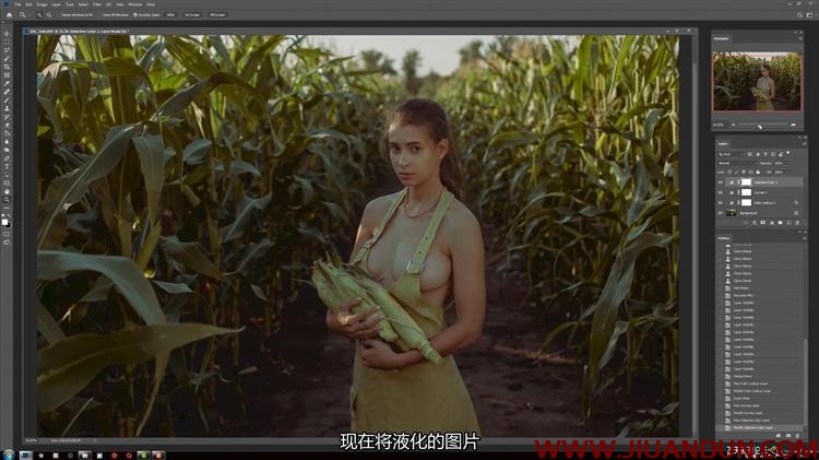 David Dubnitskiy私房人像摄影秘诀之3玉米地人像摄影中文字幕 摄影 第11张