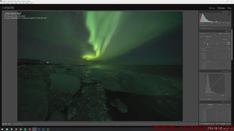 Laanscape风光摄影大师Daniel Laan北极光风景后期全流程及素材 摄影 第7张
