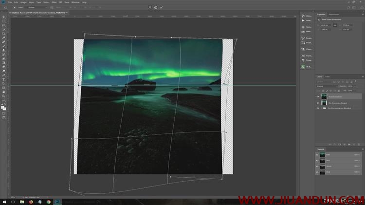 Laanscape风光摄影大师Daniel Laan北极光风景后期全流程及素材 摄影 第8张