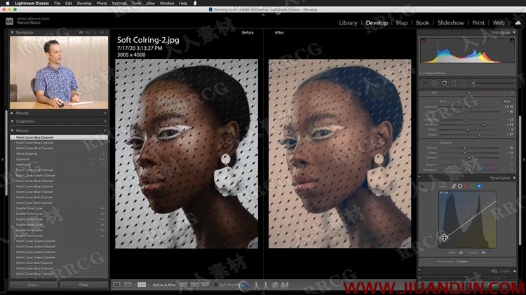 PS人物摄影照片柔光与着色细节技术训练视频教程 PS教程 第7张