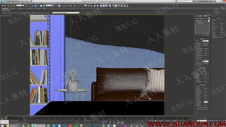 3dsmax中FStorm家具可视化渲染完整制作流程视频教程 3D 第13张