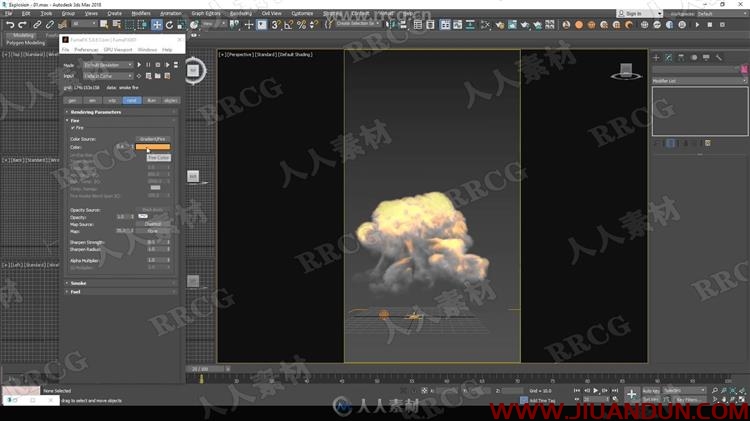 3dsmax中FumeFX插件烟雾与沙尘实例制作视频教程 3D 第10张