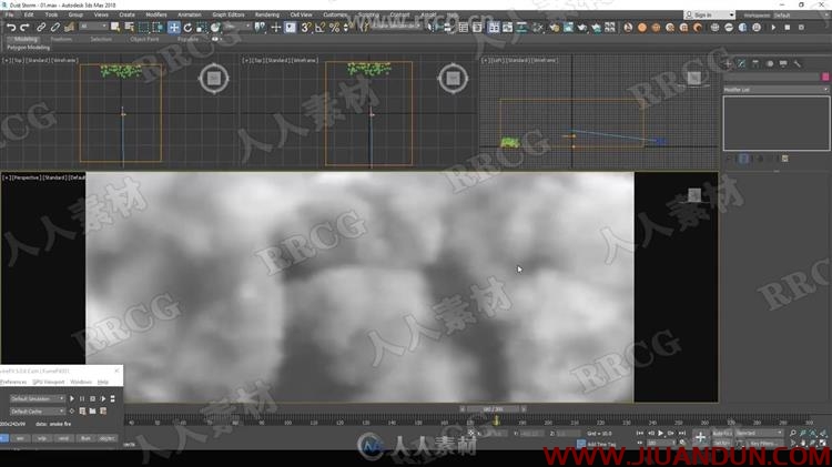 3dsmax中FumeFX插件烟雾与沙尘实例制作视频教程 3D 第13张