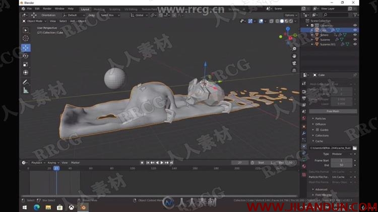 Blender建模动画渲染全面技能训练视频教程 CG 第11张