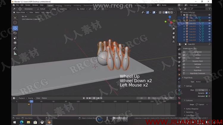 Blender建模动画渲染全面技能训练视频教程 CG 第15张