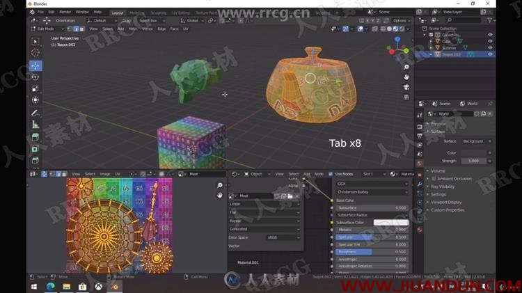 Blender建模动画渲染全面技能训练视频教程 CG 第28张