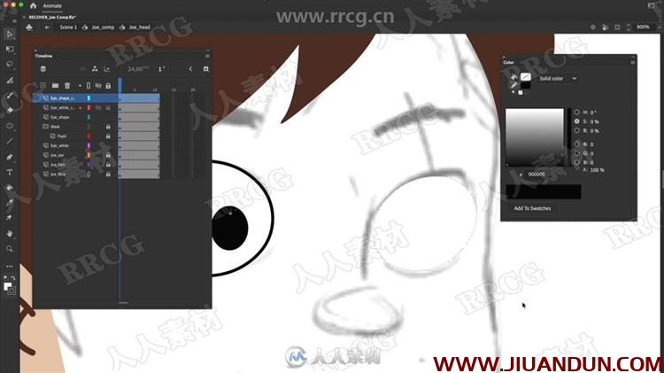 Animate CC表情姿势表演动画技术视频教程 CG 第5张