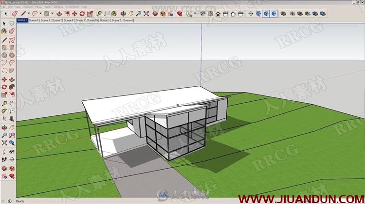SketchUp现代家居设计完整技能训练视频教程 SU 第2张