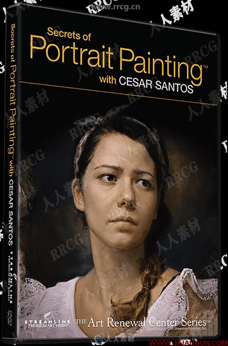 人物肖像水彩画传统艺术绘画实例训练视频教程 CG 第1张