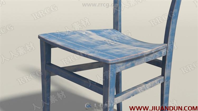 Redshift桌椅木质材质实例制作视频教程 CG 第2张
