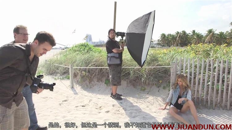 摄影师Jeremy Cowart南海滩版现场时尚人像摄影教程中文字幕 摄影 第17张