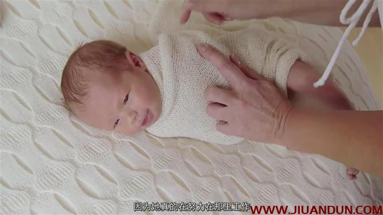 Robin Long创意新生婴儿包裹摆姿势摄影系列教程中文字幕 摄影 第10张