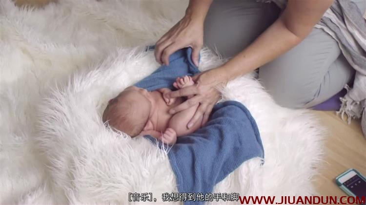Robin Long创意新生婴儿包裹摆姿势摄影系列教程中文字幕 摄影 第18张