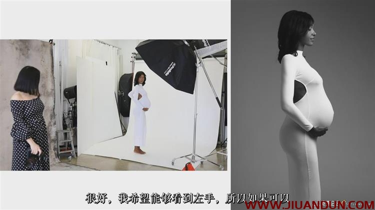 Lola Melani Academy私房孕妈产妇肖像摄影布光的艺术中文字幕 摄影 第5张
