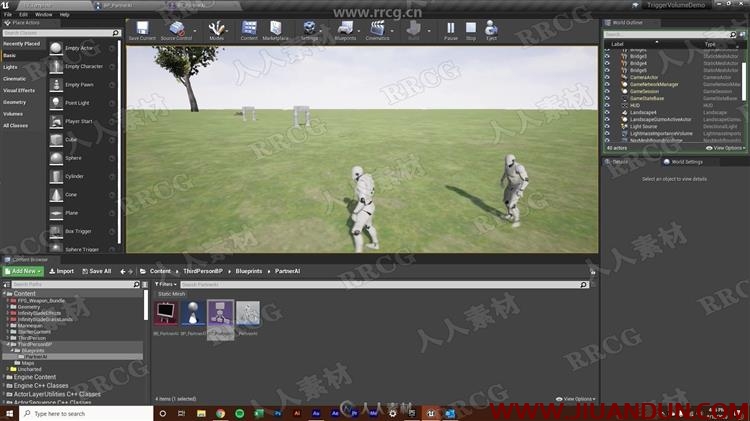Unreal Engine第三人称冒险游戏开发训练视频教程 CG 第7张