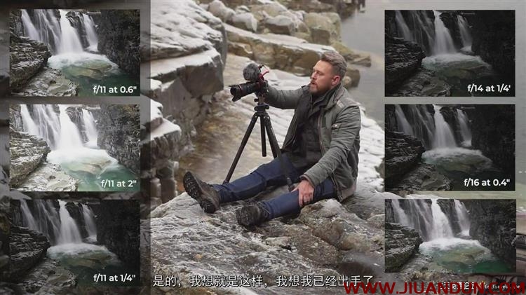 摄影师Gavin Hardcastle如何拍摄瀑布风光摄影教程中文字幕 摄影 第11张