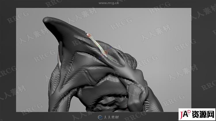 Vitaly Bulgarov大神机械食蚁兽硬表面ZB视频教程 3D 第2张