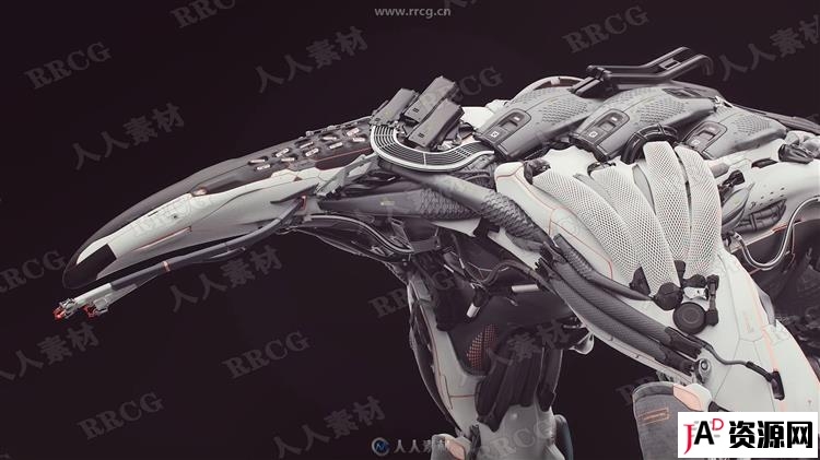 Vitaly Bulgarov大神机械食蚁兽硬表面ZB视频教程 3D 第10张