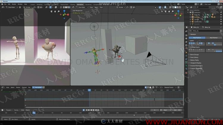 Blender人物角色动画原理与高级指南训练视频教程 CG 第7张