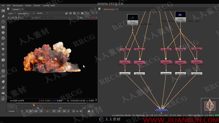 Maya与Nuke大爆炸特效模拟实例制作视频教程 maya 第6张