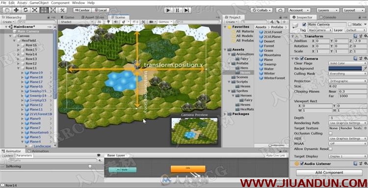 Unity策略战略回合制游戏开发制作训练视频教程 CG 第8张