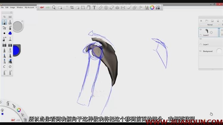 Rich Graysonn 人体形态骨骼肌肉塑造剖析大师级教程 中文字幕 CG 第7张