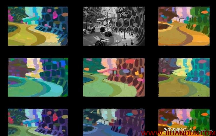 【场景】Nathan Fowkes的色彩与光线艺术设计视频教程 CG 第1张