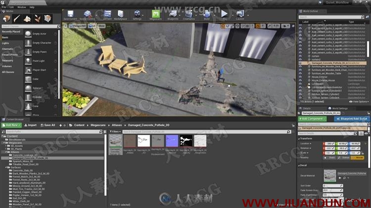 Unreal Engine与Quixel Megascans建筑可视化技术视频教程 CG 第12张