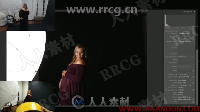 妊娠孕妇怀孕女人肖像摄影艺术技能训练视频教程 摄影 第3张