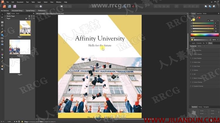 Affinity Publisher排版设计基础入门训练视频教程 CG 第9张